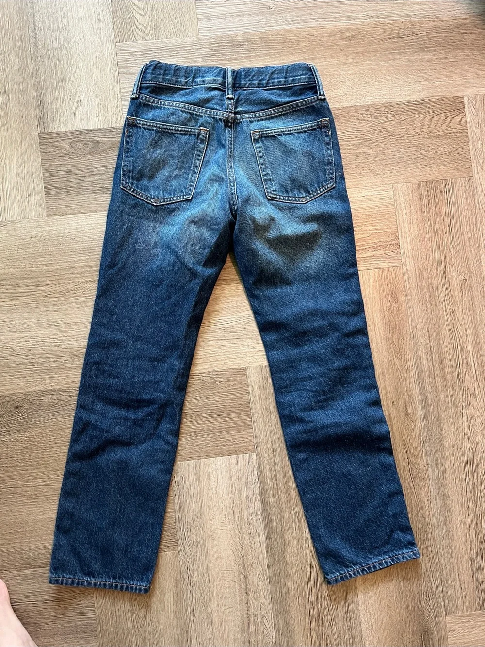 Boys GAP 90s Original Straight Jeans in Dark Blue